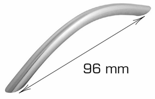 HOME It® curved handle 96 mm stainless steel