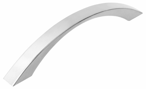 HOME It® curved handle 128 x 30 mm aluminium
