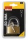 Millarco® padlock padlock with 3 keys 50 mm brass