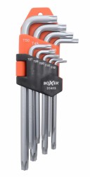 Boxer® TORX wrench set 9 parts chrome-vanadium
