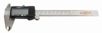 Boxer® digital caliper with LCD Display 0 - 150 mm stainless steel