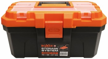 Boxer® tool box 16” with storage in lid 41 x 23 x 20.5 cm