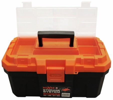 Boxer® tool box 16” with storage in lid 41 x 23 x 20.5 cm