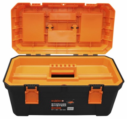 Boxer® tool box 22.5” with storage in lid 57.2 x 30 x 29.5 cm