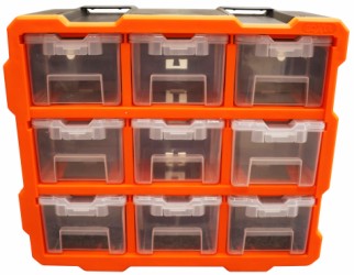 Boxer® assortment box with 9 drawers 32 x 37.8 x 15.2 cm