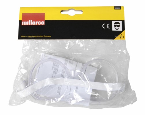 Millarco®Safety glasses with elastic