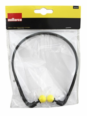 Millarco®earplugs on band 26 dB