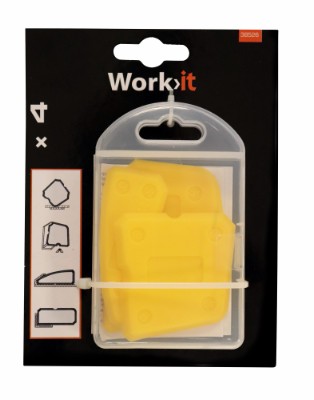 Work>it® sealant profiling kit containing 4 guides for 16 profiles