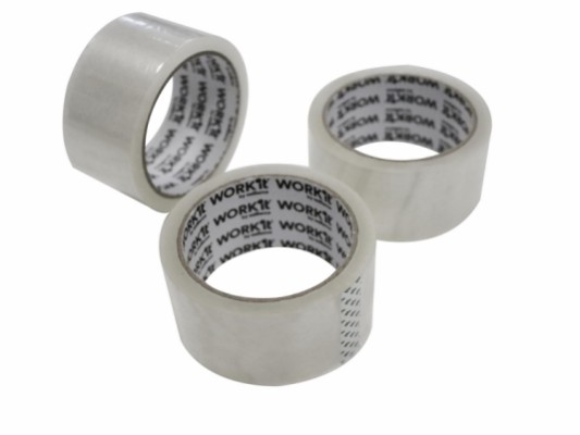 Work>it® packing tape 48 mm x 50 m 3-pack