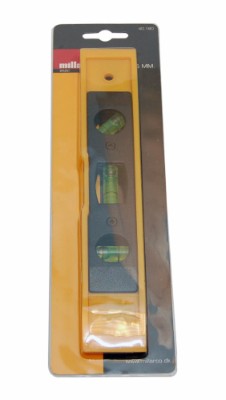 Millarco® torpedo spirit level with 3-libeller and magnet