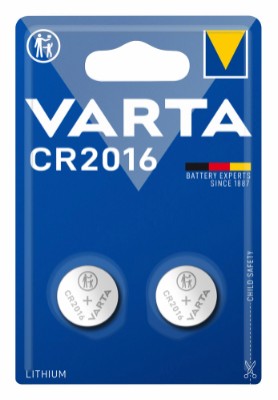 Varta lithium battery CR2016 2-pack