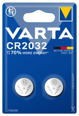 Varta lithium battery CR2032 2-pack