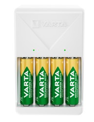 Varta batterioplader til AA og AAA inkl. 4 stk AA batterier