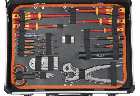Work>it® tool box with 247 Parts