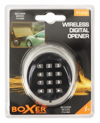 Boxer® keyboard for garage door