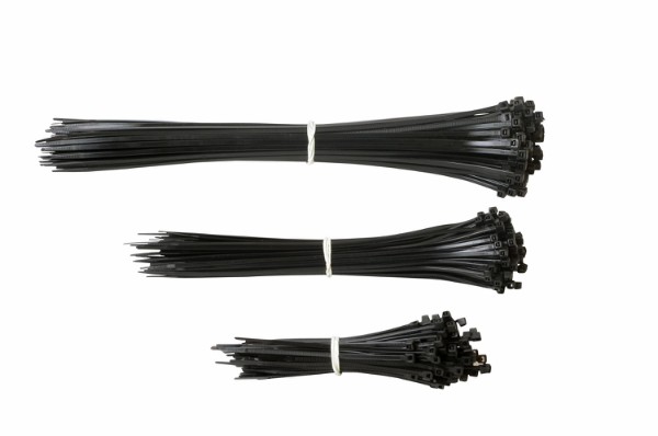 Millarco® cable ties 300 pcs. Black.