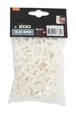 Work>it® tile spacers 4 mm x 200 pcs.
