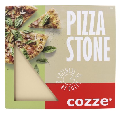 Cozze® pizza stone for pizza oven 34.5×34.5 cm