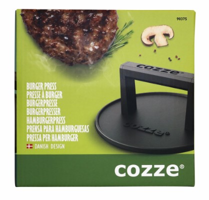 Cozze® burger press/meat press Ø160x80 mm - cast iron