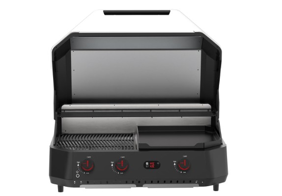 Cozze® G-800 COMB0 Plancha-Grill, 3 Gas burners, 30mbar