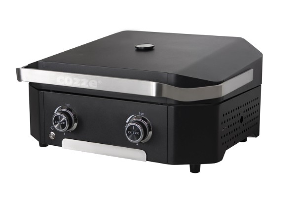 Cozze®Plancha 2-B 600 Gas 50Mbar/DE+AU med regulator & Slang