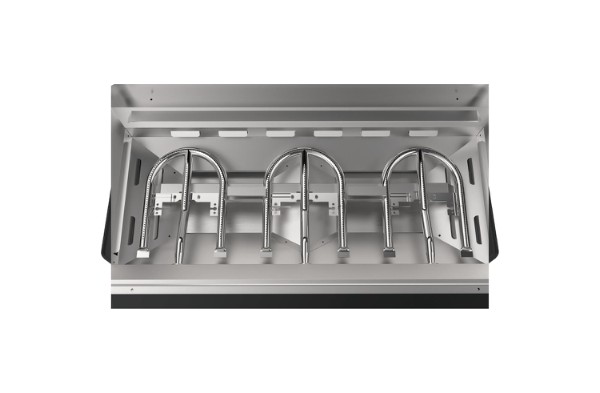 Cozze®Plancha G-800 til gas med Regulator & Slange 50Mbar/DE