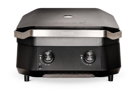 Cozze® G-500 Plancha 2 for gas with regulator & hose 50Mbar