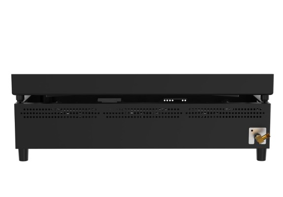 Cozze® G-700 Plancha, 3-brændere, 50mbar - DE+AT inkl. regulator