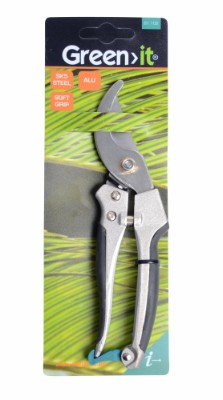 HOME It® Pruning shears curved cutting edge SK5-steel 20 cm