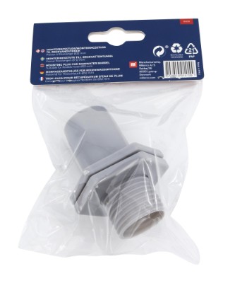 HOME It® mounting plug for rainwater barrel 32 mm for flexible hose