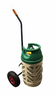 HOME It® trolley for gas bottle/weed burner set