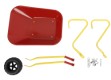 HOME It® wheelbarrow for children 10 litres red/orange