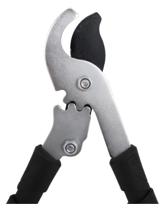 HOME It® Pruning Shears with curved blade with side cutter, gearing, and non-slip grip