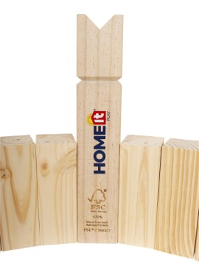 HOME It® Play Premium Kubb lawn game set