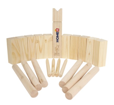 HOME It® Play Premium Kubb lawn game set