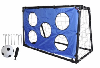 Play>it® football goal with goal target sheet 795 x 1200 mm