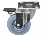 Home>it® castor with brake and plate 75mm