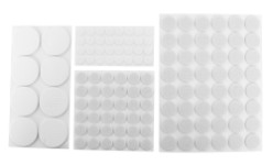 Home>it® self-adhesive felt pad kit 125 pcs. assorted white
