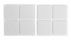 Home>it® self-adhesive felt pads 25 x 25mm x 8 pcs white