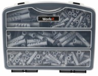 Work>it® assorted plugs in assortment box with 230 pieces