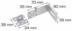 Home>it® angle hasp 60 x 39 mm electro-galvanised