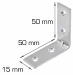 Home>it® angled brace 50 x 50 x 15 mm electro-galvanised