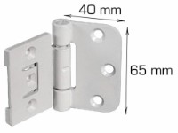 Home>it® inset hinge 40 x 65 mm white