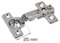 Home>it® self-closing cup hinge 25 mm electro-galvanised