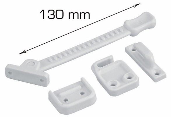 Home>it® window stay with hinge 130 mm plastic