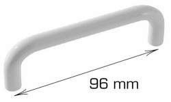 Home>it® offset handle 96 x 30 mm white/plastic