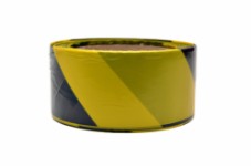 Millarco® barrier tape 0,4 x 50 mm x 80 metres yellow/black