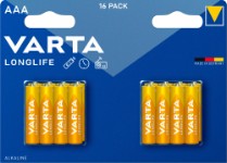 Varta Longlife AAA 16-pack