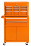 Tool trolley with top