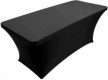 Enjoy>it® stretch table cover for folding table black